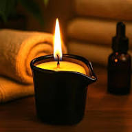 Bougie-de-massage